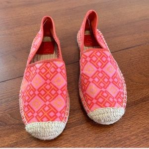 Tory Burch Cecily T Pattern Espadrille Flats